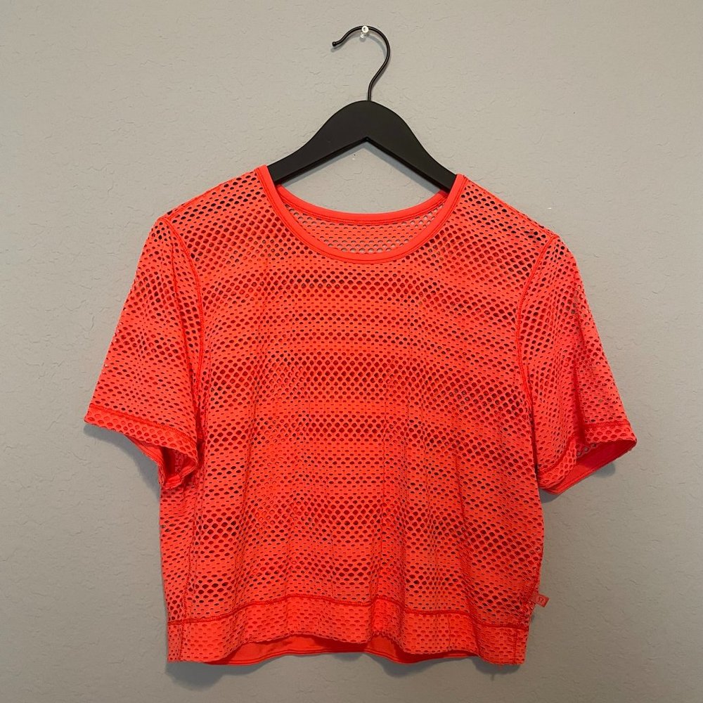 NWOT lululemon Sweat Your Heart Out Short Sleeve